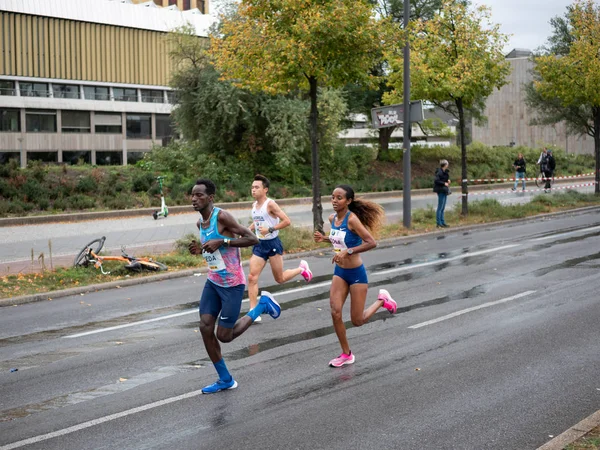 Helen Tola en la Maratón de Berlín 2019 En Berlín, Alemania —  Fotos de Stock
