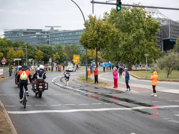 Melat Kejeta alla maratona di Berlino 2019 a Berlino, Germania — Foto Stock