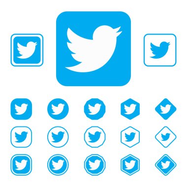 Liski, Rusya Federasyonu - 29 Eylül 2018 Logo iyi bilinen sosyal ağ heyecan. Kavram. Düz simgesi bir izole beyaz arka plan vektör çizim eps10 seti