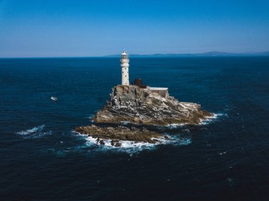 Deniz feneri, fastnet kaya, county cork, İrlanda