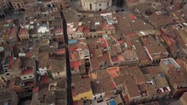 Santa Maria de Montblanc Kilisesi, İspanya hava görünümünü