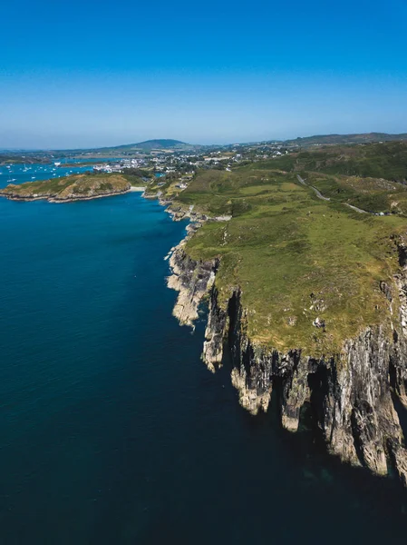 巴尔的摩海湾鸟瞰图 — 图库照片