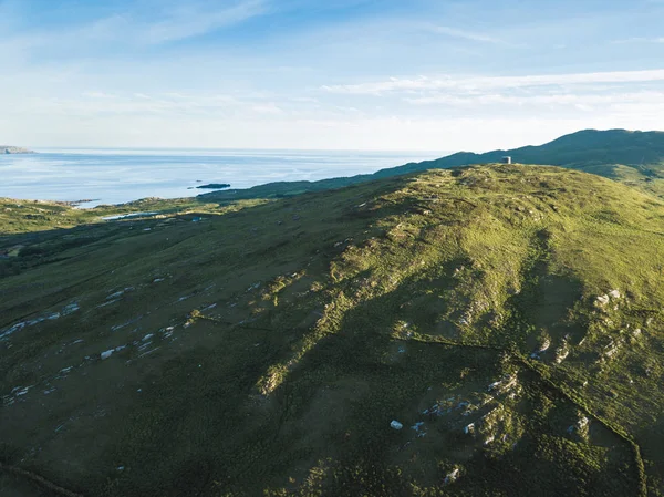 아일랜드에서 Bere 섬에 오래 된 요새입니다. 공중 보기 — 스톡 사진