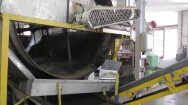 Assam çay fabrikası içinde. Hindistan