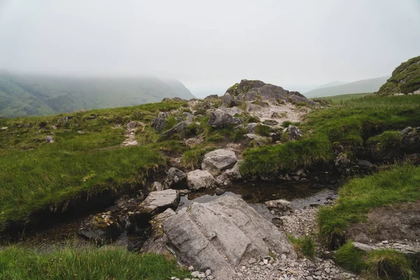 Şeytanlar merdiven Carrauntoohil için yolda — Stok fotoğraf