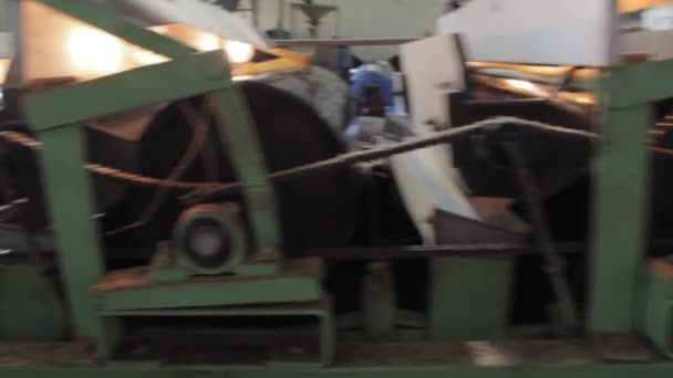 2013 06, Indien, Assam: människor sortering te i te fabrik — Stockvideo