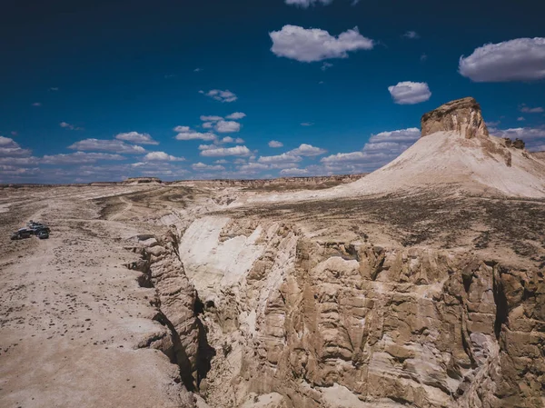 Desiertos y montañas en Kazajstán como de otro planeta — Foto de Stock