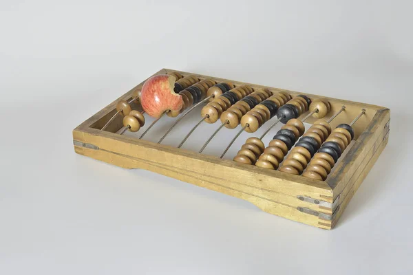 Abacus Madeira Maçã Perfumada — Fotografia de Stock