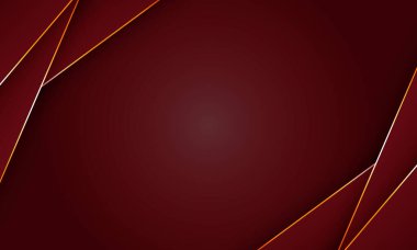 Altın çizgileri olan modern bordo soyut arkaplan.
