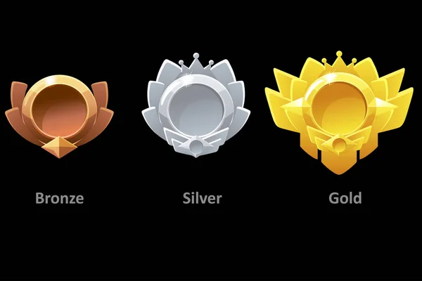 Gui Game'de altın, gümüş ve bronz madalyaödülleri.
