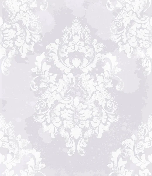 Elegáns barokk mintás háttérrel vektor. Gazdag császári dekorok. Royal viktoriánus textúra divatos színek — Stock Vector