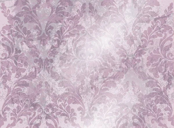 Modèle baroque vintage vecteur. Beau décor d'ornement. Royal fonds de texture de luxe — Image vectorielle