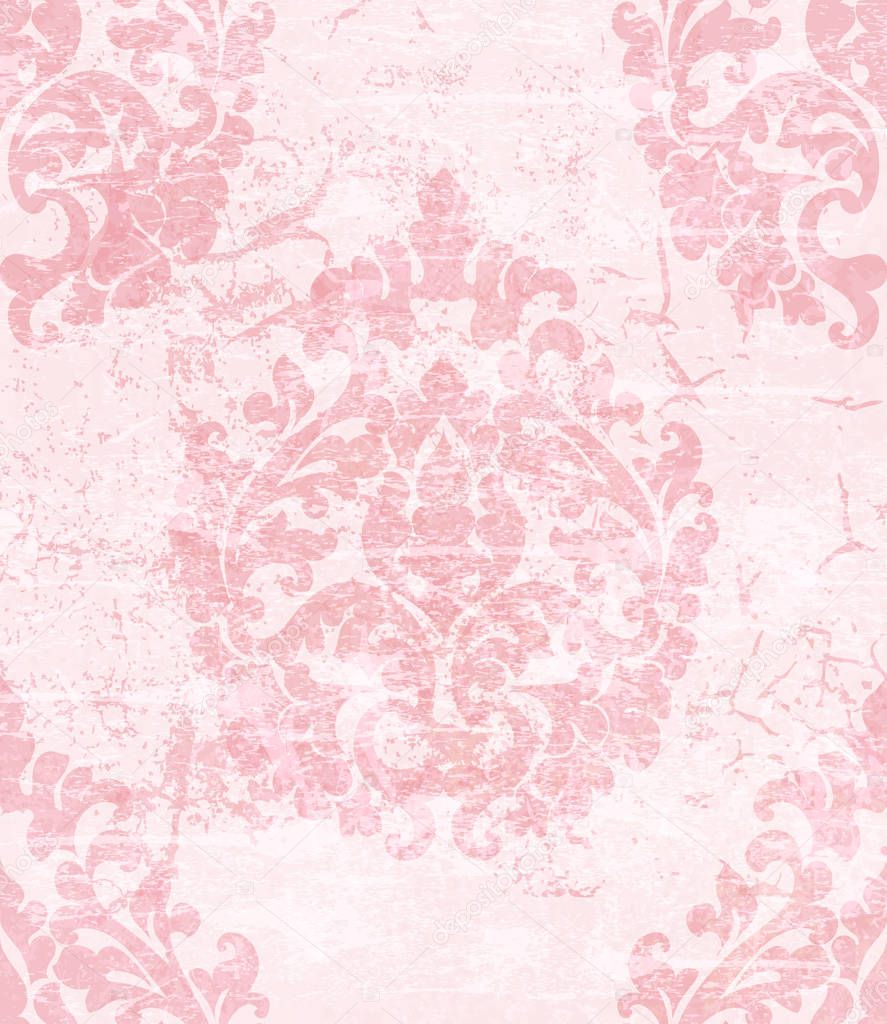 Vintage baroque pattern Vector. Beautiful ornament decor. Royal luxury texture backgrounds