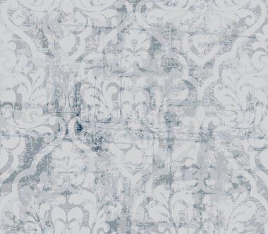 Vintage desen vektör süslü. Eski stil Victoria güzelleşmek doku. Grunge dekoratif tasarım. Işık renkleri