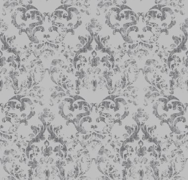 Vintage desen vektör süslü. Eski stil Victoria güzelleşmek doku. Grunge dekoratif tasarım. Işık renkleri