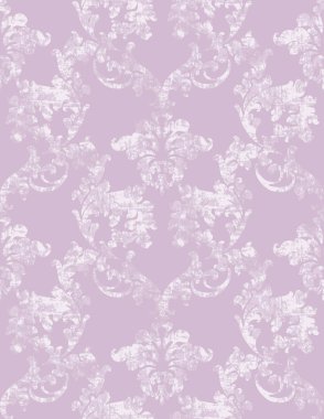 Vintage Barok arka plan vektör. Çiçek süsleme desen dekorasyon. Victorian retro doku tasarım kazınmış. Pembe renkler