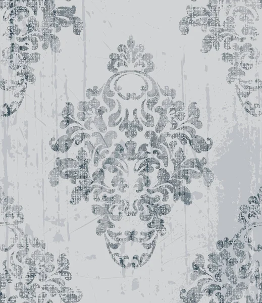 Modèle baroque vintage vecteur. Imperial Belle décoration d'ornement. Royal fond texture de luxe. Couleurs tendance — Image vectorielle