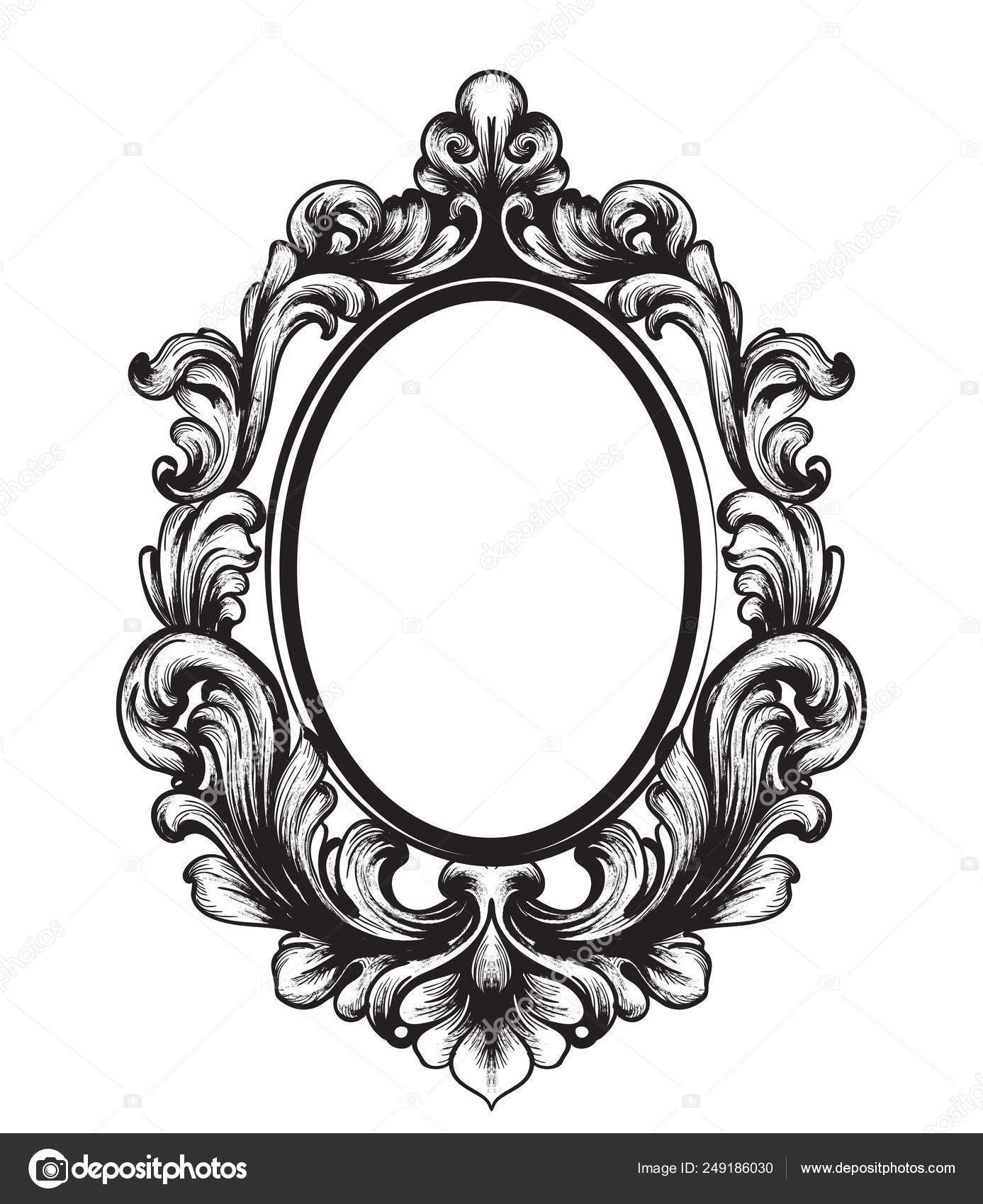 Victorian Mirror Frame