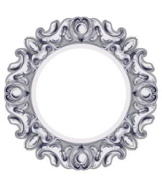 Vintage çerçeve Vektör çizgi sanatı. Klasik oyma süsler. Kraliyet stilleri