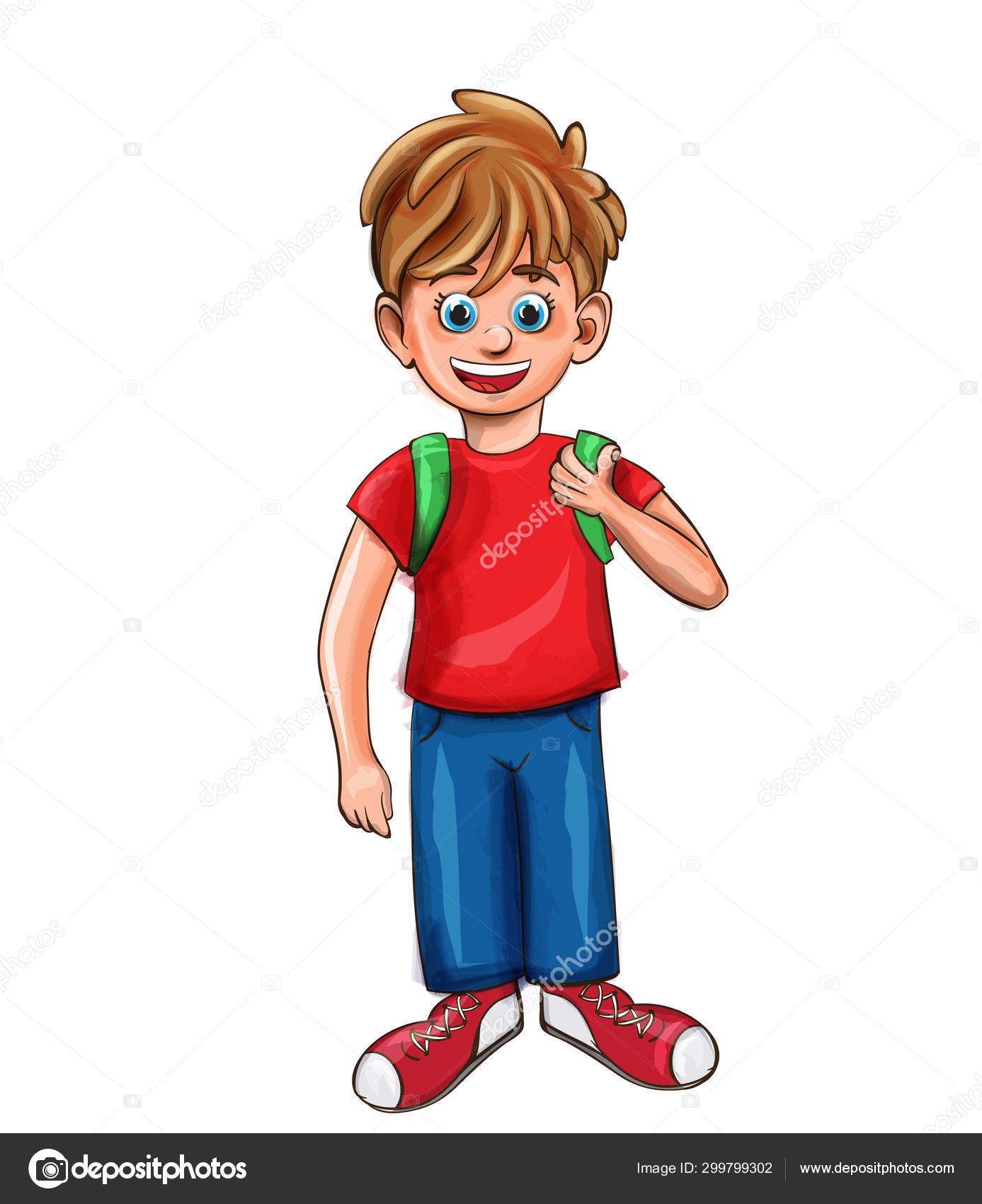 Niño con camisa roja new arrivals
