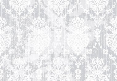 Klasik zarif süs desen suluboya vektör. hassas renk dokular malzemeler