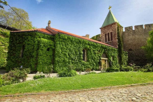 Kalemegdan Kalesi 'ndeki Ruzica Kilisesi. Belgrad, Sırbistan.