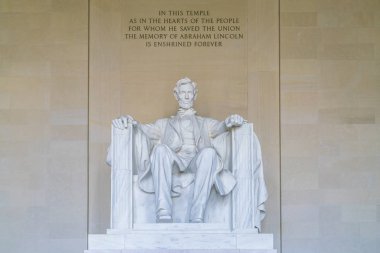 Lincoln Memorial National Mall, Washington DC 'de..