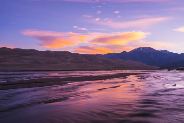 Büyük kum tepesi ulusal parkı, Colorado, ABD.