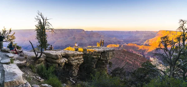 Grand Canyon Arizona Verenigde Staten Panoramisch Uitzicht Grand Canyon Bij — Stockfoto