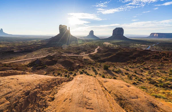Monument Valley Navajo Arizona Verenigde Staten Prachtige Monument Vallei Dag — Stockfoto