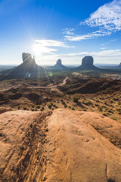 Monument Valley Navajo Arizona Verenigde Staten Prachtige Monument Vallei Dag — Stockfoto