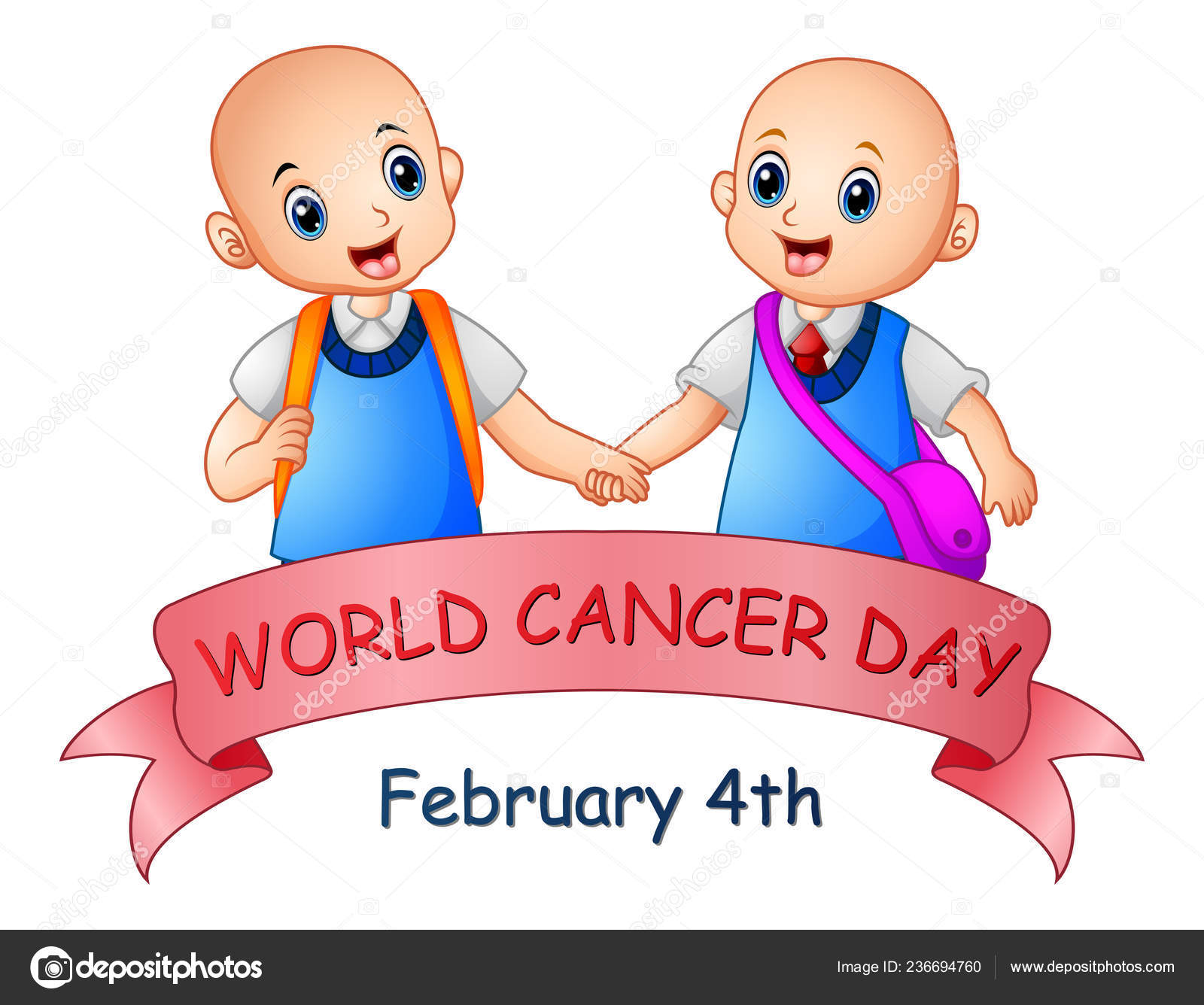 February World Cancer Day Poster Vector Image By C Dualoro Vector Stock February World Cancer Day Poster Vector Image By C Dualoro Vector Stock