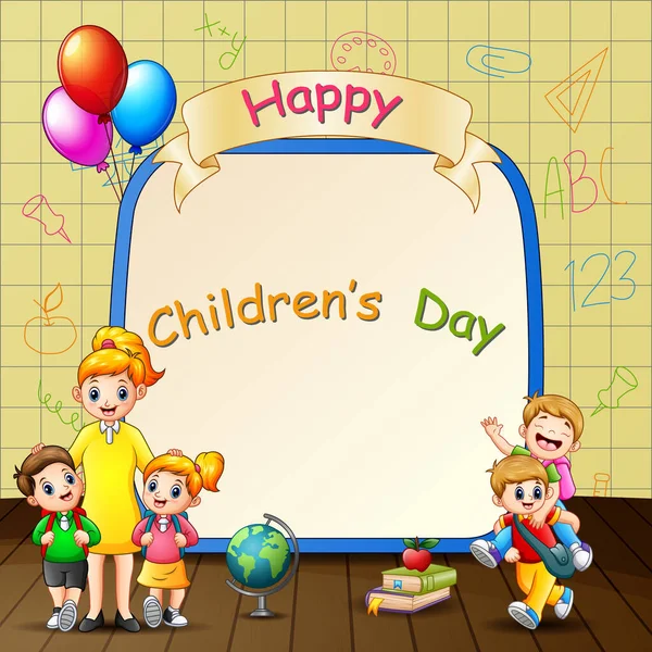 Happy Children's Day for International Children Celebration