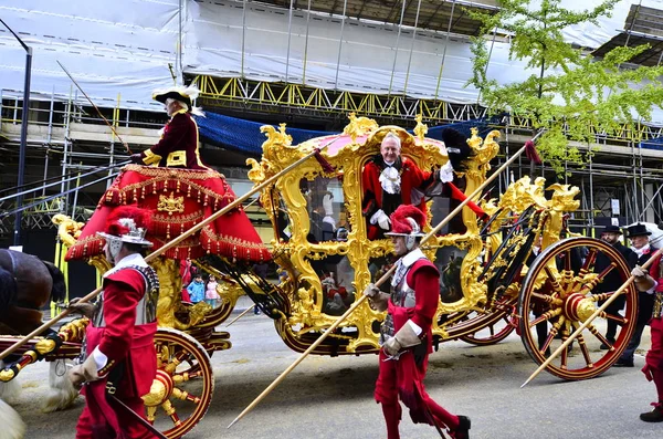 London, Büyük Britanya, 10 Kasım 2018:, City of London Lordmayor gösterisinde 