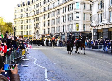 London, Büyük Britanya, 10 Kasım 2018:, Londra şehir Belediye Başkanı gösterisinde 