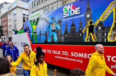 London, Büyük Britanya, 10 Kasım 2018:, Londra şehir Belediye Başkanı gösterisinde 