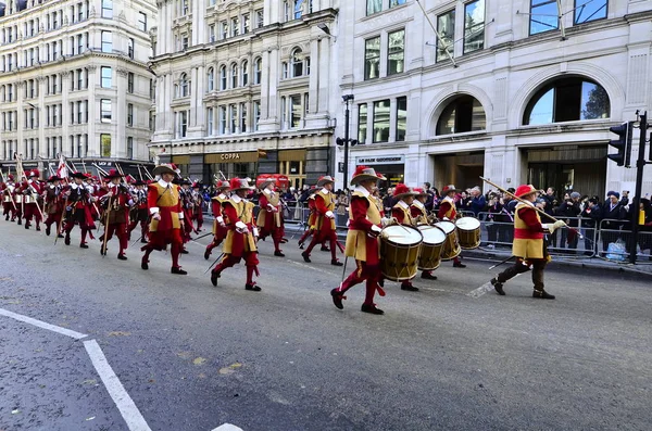 London, Büyük Britanya, 10 Kasım 2018:, City of London Lordmayor gösterisinde 