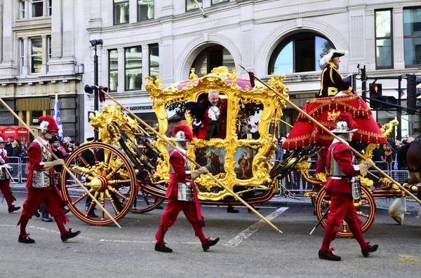 Londres Reino Unido Noviembre 2018 Lord Mayor Show City London — Foto de Stock