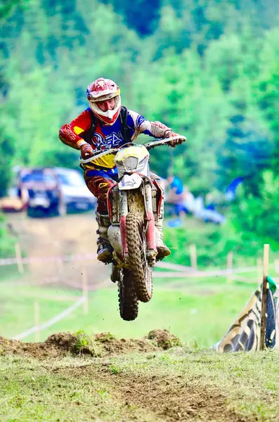 Bili Oslavy Ivano Frankivsk Ukraina 2019 Karpaterna Kopp Hårt Enduro — Stockfoto