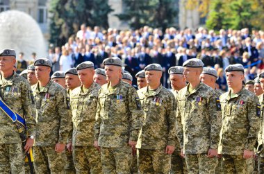 Kiev/Ukrayna,Bağımsızlık Günü,08.24.2019-Bağımsızlık Günü'nün 28. 