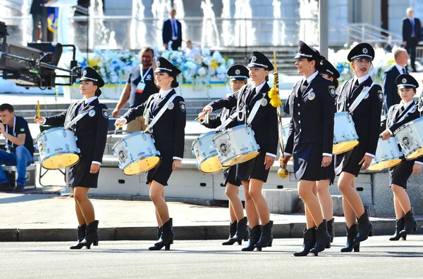 Kiev Ukraine Independence Day 2019 Celebration 28Th Anniversary Independence Day — Stock Photo, Image