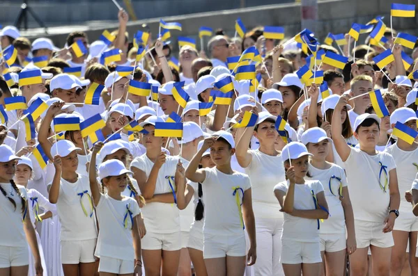 Kiev/Ukrayna,Bağımsızlık Günü,08.24.2019-Bağımsızlık Günü'nün 28. 