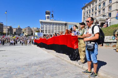 Kiev/Ukrayna,Bağımsızlık Günü,08.24.2019-Bağımsızlık Günü'nün 28. 