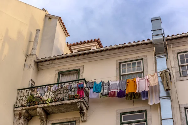 Lisbon Portugal Mai 2018 Farbenfrohe Details Chiado Viertel Stadtzentrum Lisbon — Stockfoto