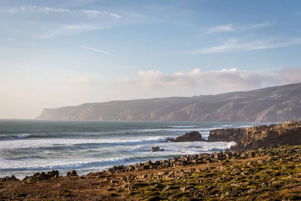 Guincho Cascais 포르투갈 해변에 놀라운 시나리오 — 스톡 사진