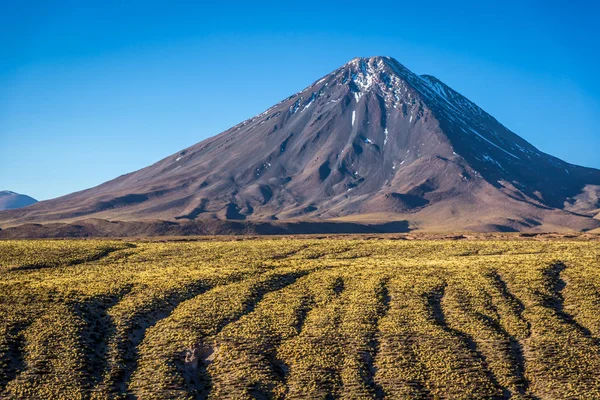 Increíble Vulcano Desierto Atacama Chile — Foto de Stock
