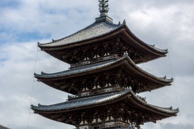 Nara, Japonya Japon bir tapınakta