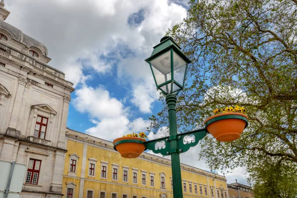 Traditional Light Pole Lisbon Portugal — Stock Photo, Image