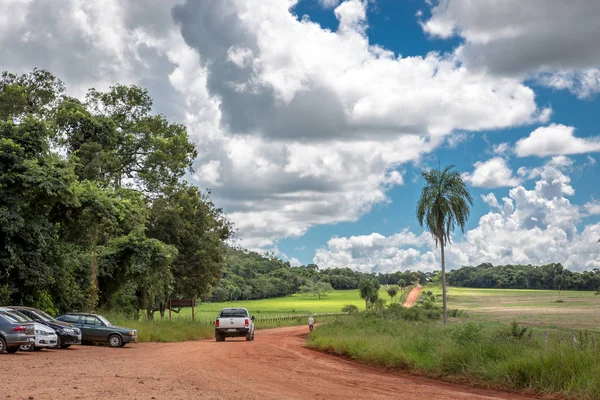 Bonito Brasilien März 2018 Die Schmutzige Straße Der Nähe Der — Stockfoto