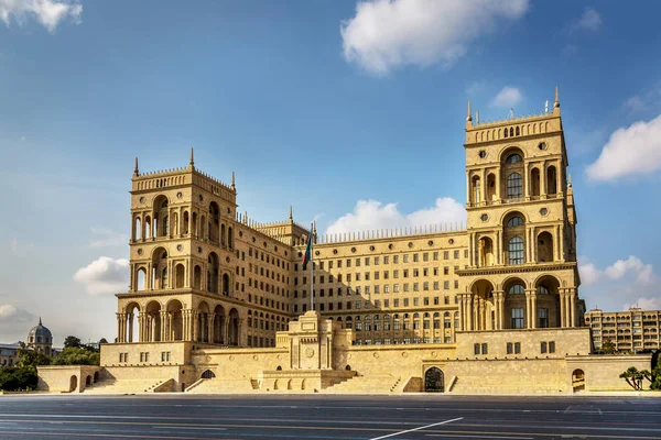 Baku Azerbaijan Oktober 2018 Das Regierungshaus Von Baku Auch Als — Stockfoto